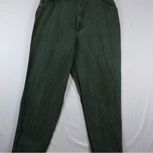 Forest Green Denim Pants